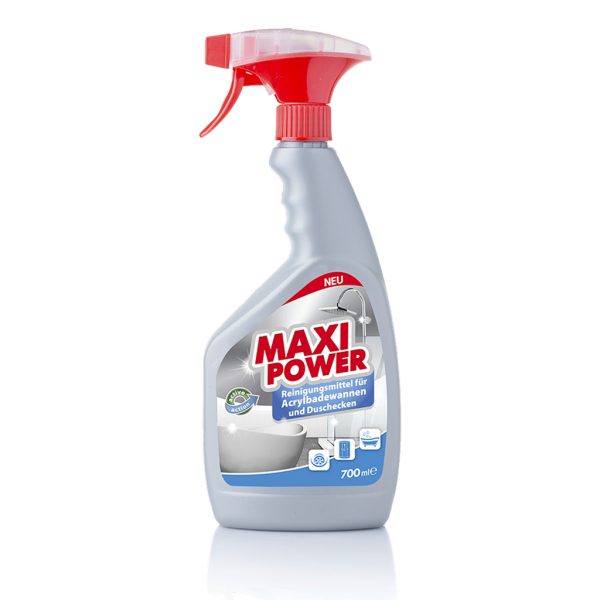 Мийний засіб Maxi Power Для акрилових ванн та душових кабін