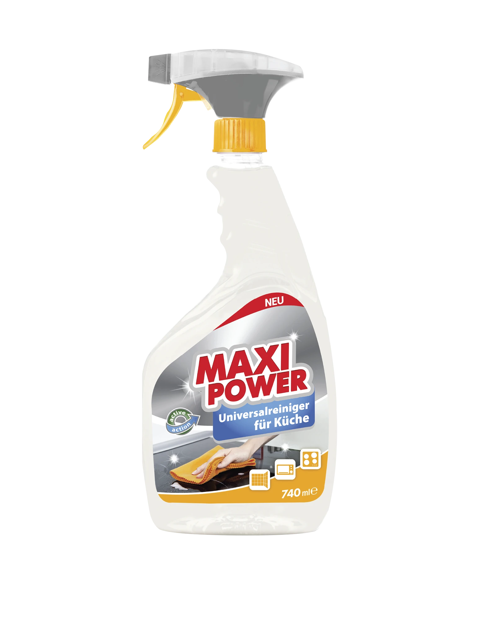 Maxi Power All-Purpose Cleaner For kitchen on work surfaces