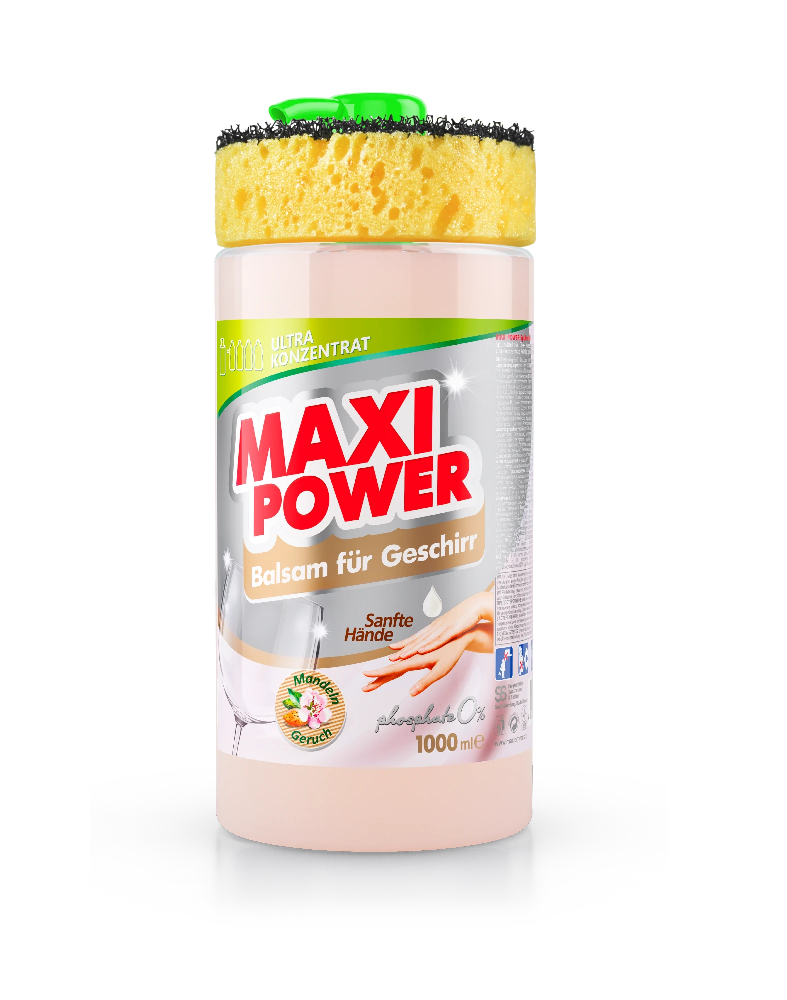 Maxi Power Засіб для миття посуду​ Balsam Бальзам